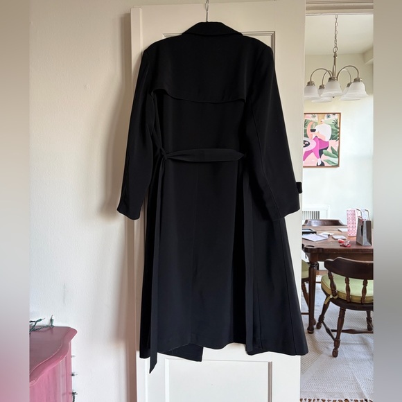 Black Trench Coat - Picture 4 of 5